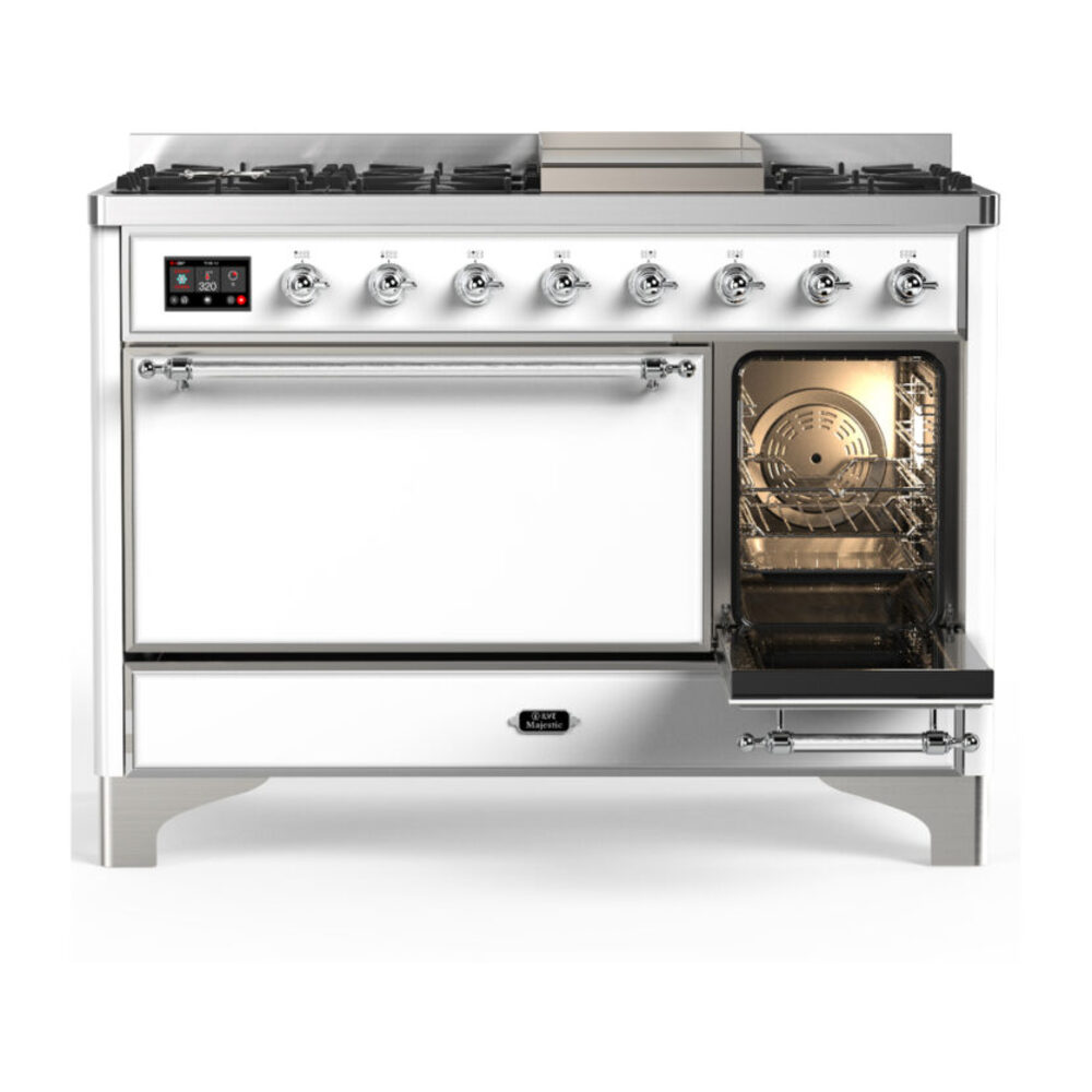 ILVE-UM48FQNR3WHC-Secondary Oven Open View