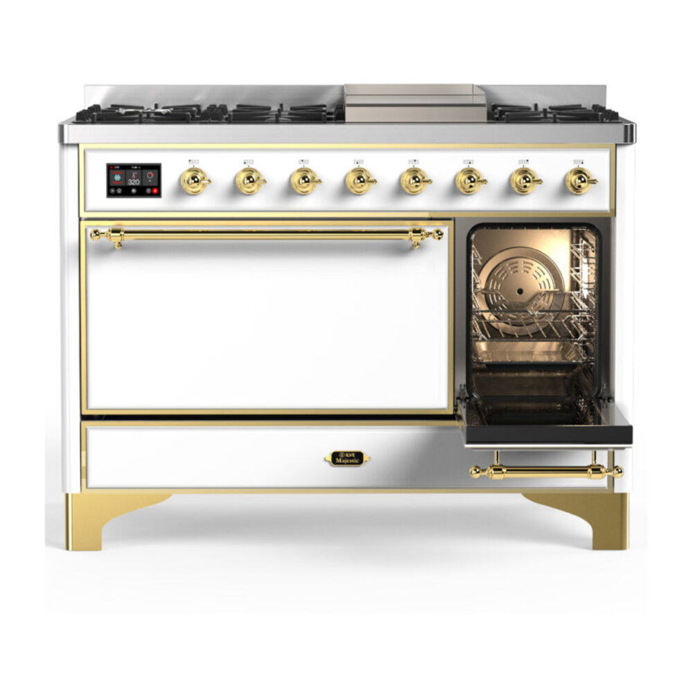 ILVE-UM48FQNR3WHG-Secondary Oven Open View