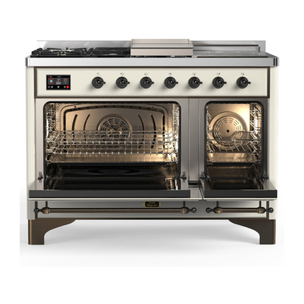 ILVE-UM48FSNR3AWBLP-Double Oven Open View