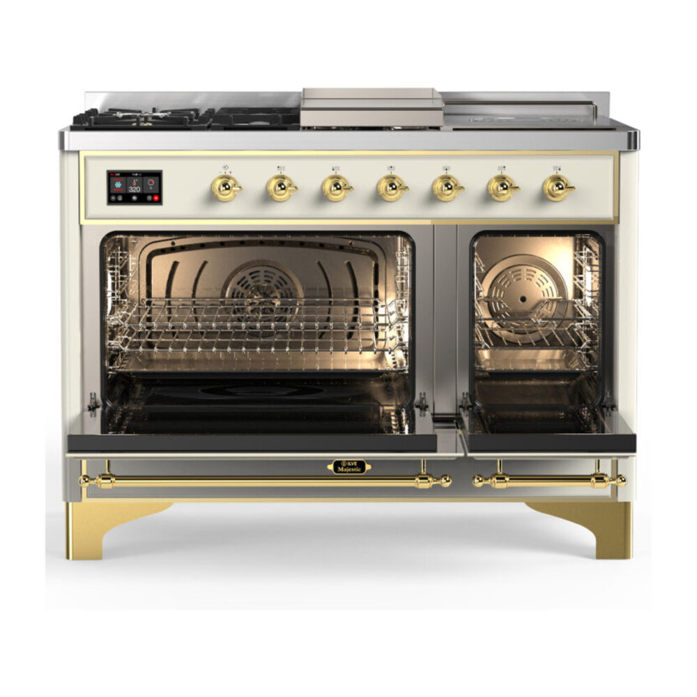 ILVE-UM48FSNR3AWGLP-Double Oven Open View