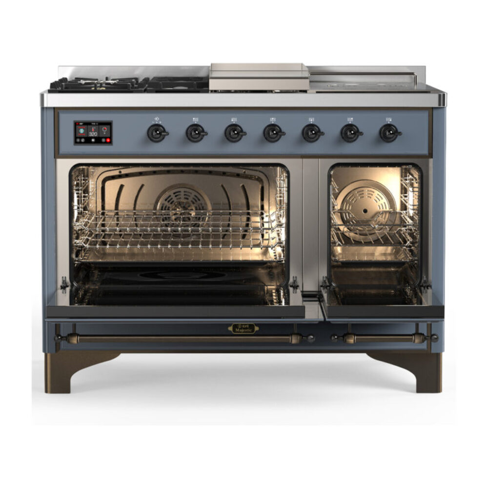 ILVE-UM48FSNR3BGBLP-Double Oven Open View