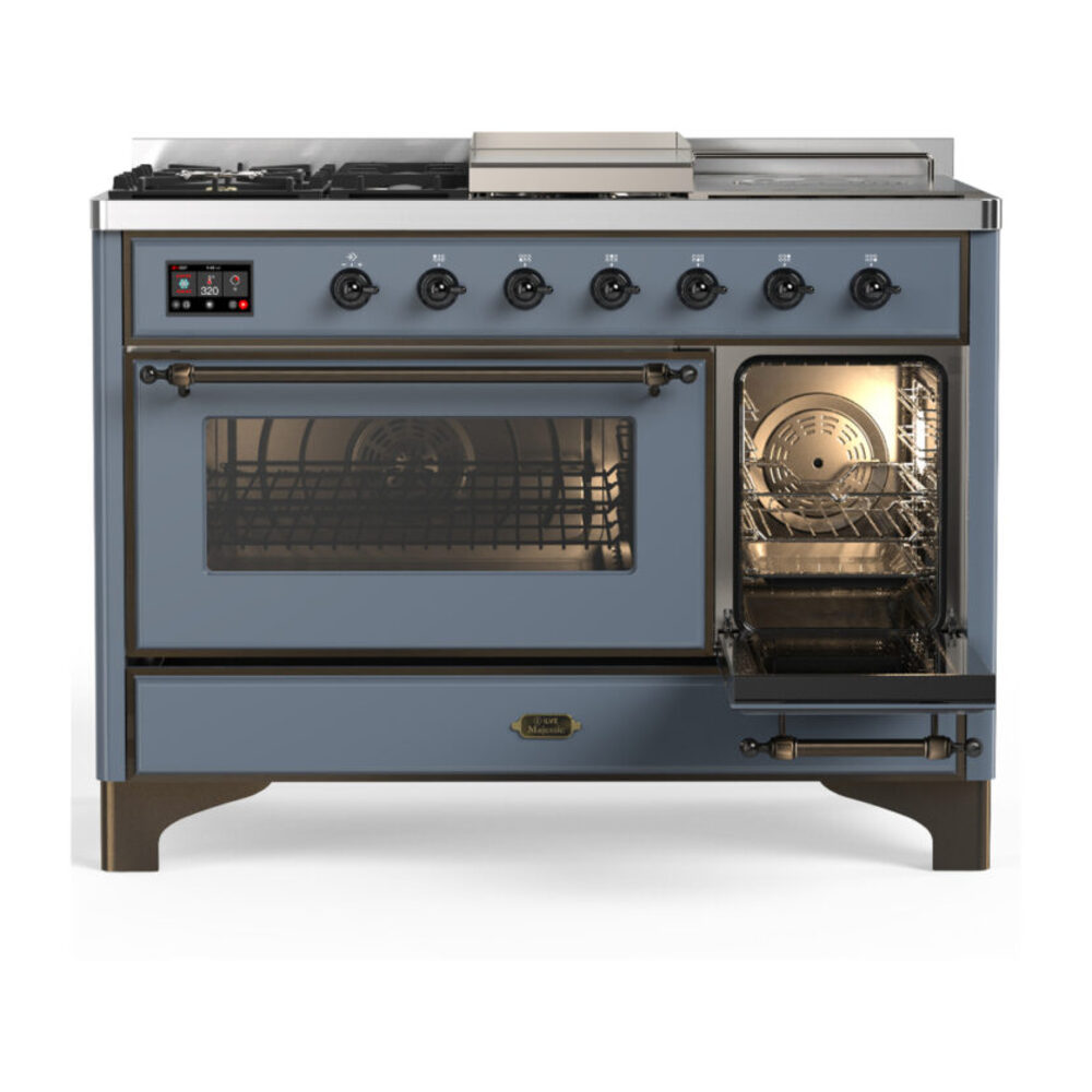 ILVE-UM48FSNR3BGBLP-Secondary Oven Open View
