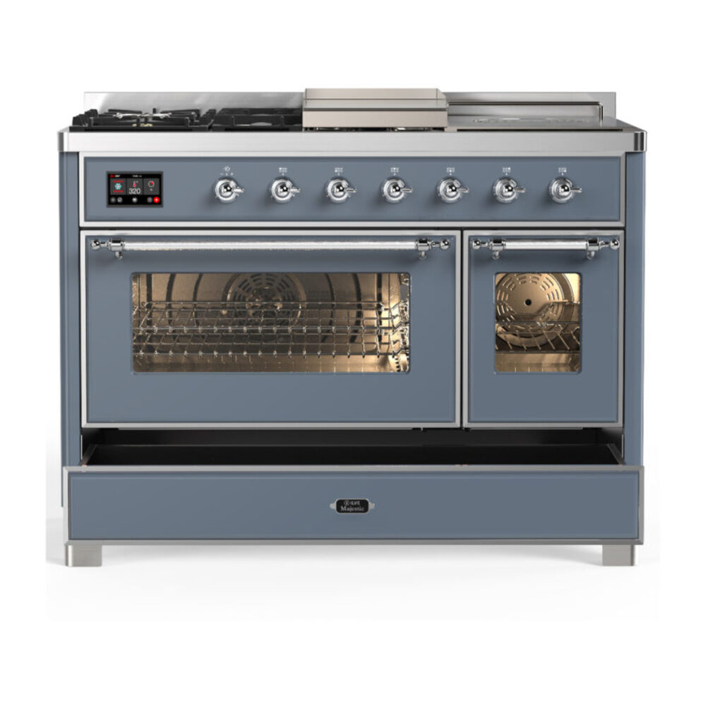 ILVE-UM48FSNR3BGCLP-Drawer Open View