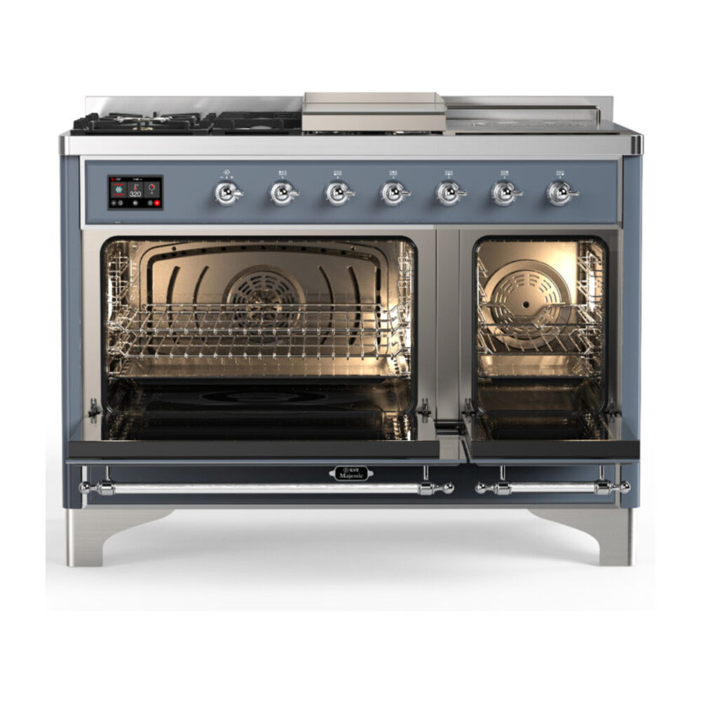 ILVE-UM48FSNR3BGC-Double Oven Open View