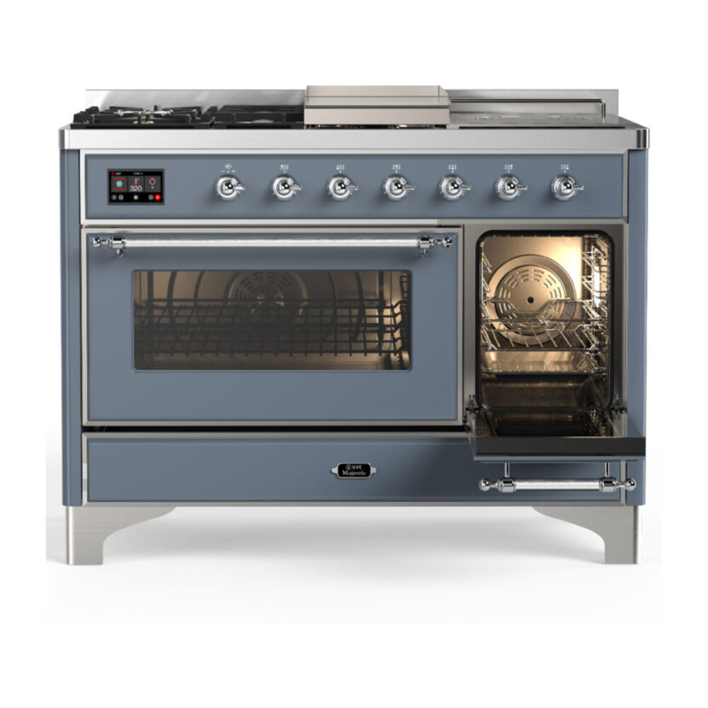 ILVE-UM48FSNR3BGC-Secondary Oven Open View