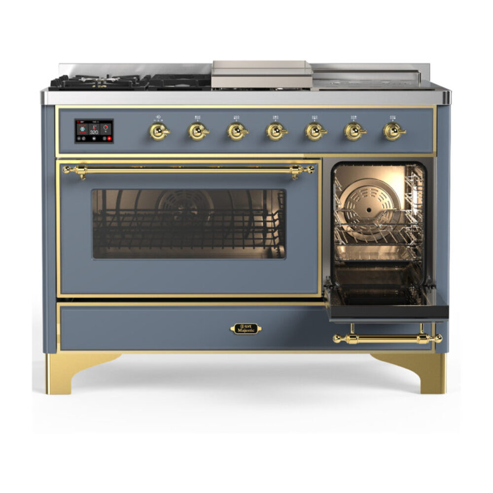 ILVE-UM48FSNR3BGGLP-Secondary Oven Open View
