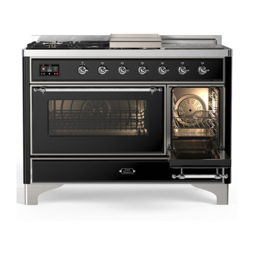 ILVE-UM48FSNR3BKCLP-Secondary Oven Open View