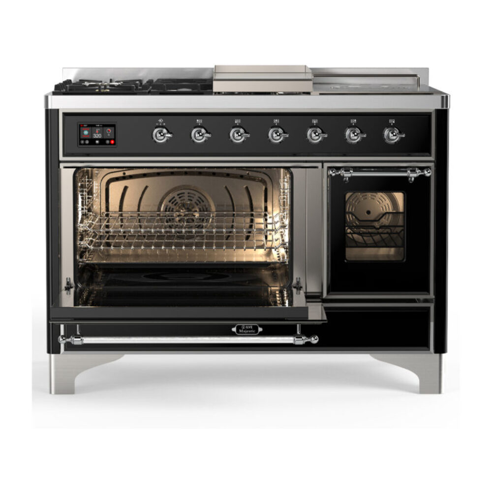 ILVE-UM48FSNR3BKC-Primary Oven Open View
