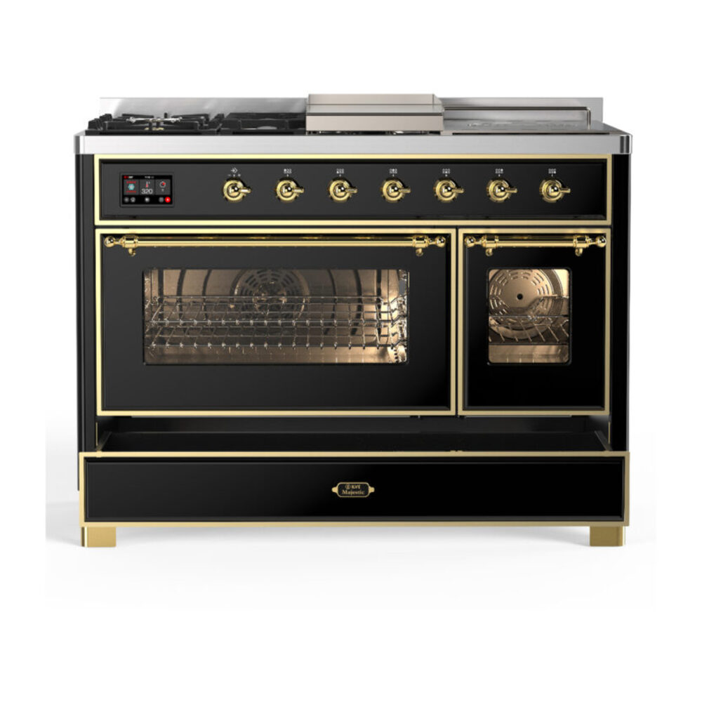 ILVE-UM48FSNR3BKGLP-Drawer Open View