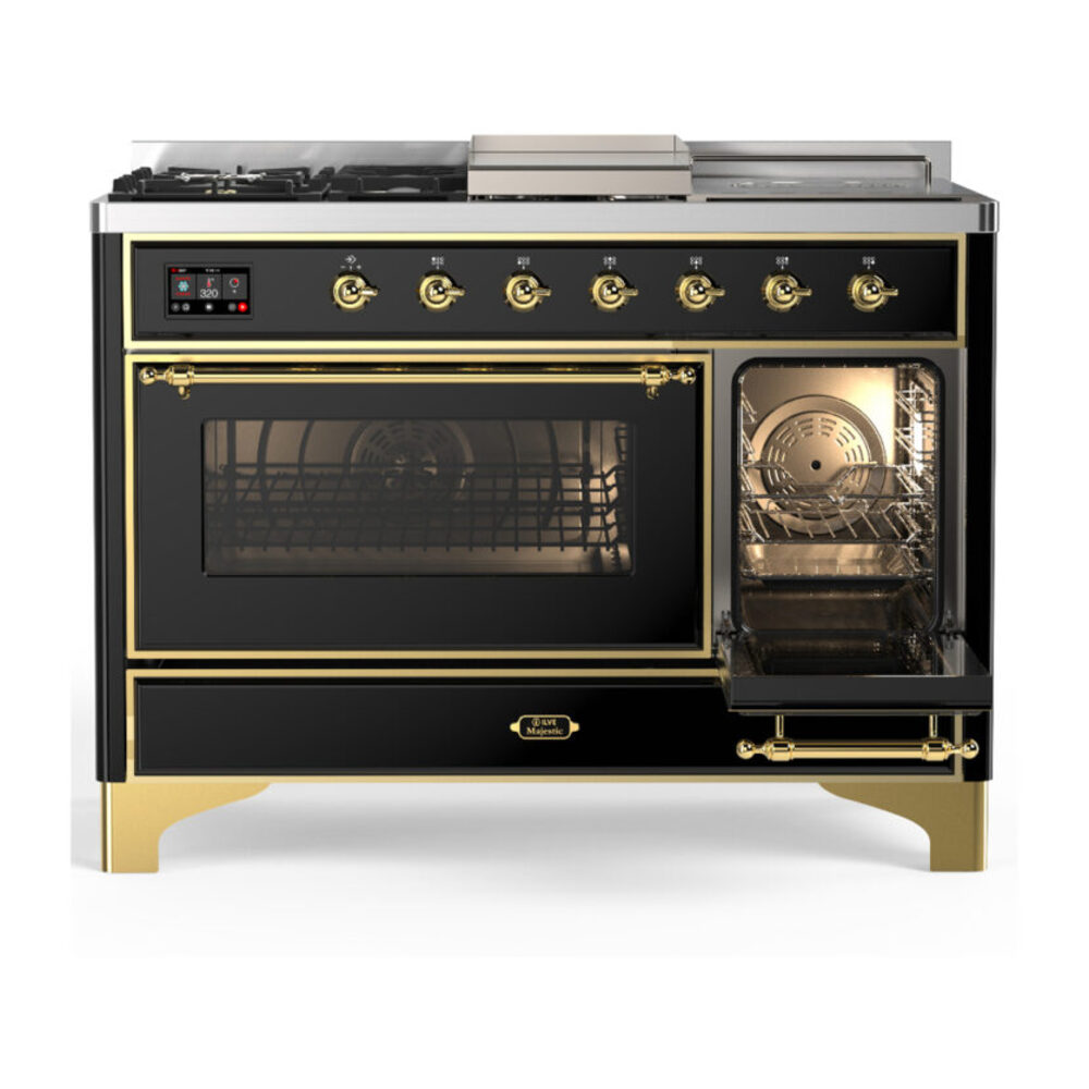ILVE-UM48FSNR3BKG-Secondary Oven Open View
