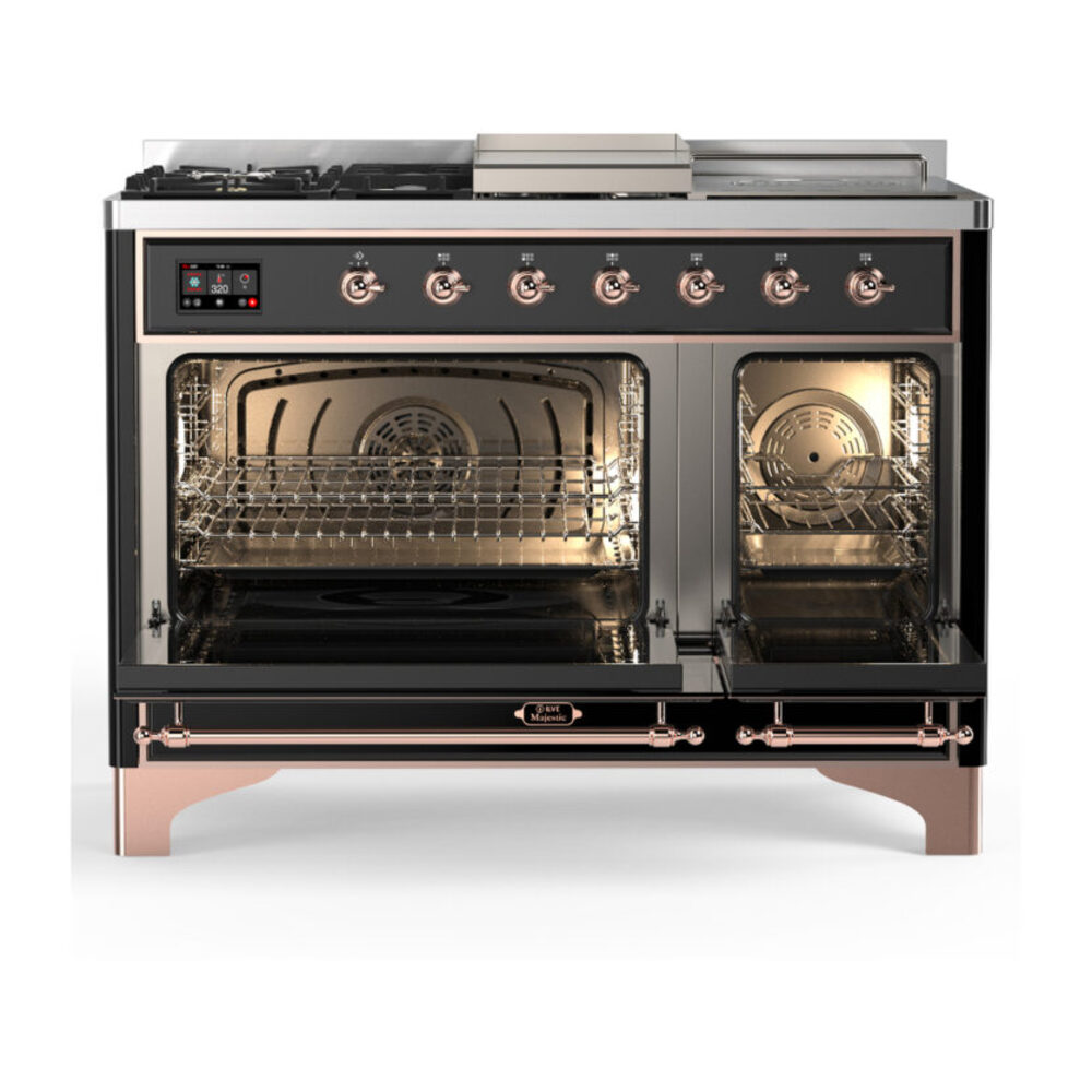 ILVE-UM48FSNR3BKPLP-Double Oven Open View