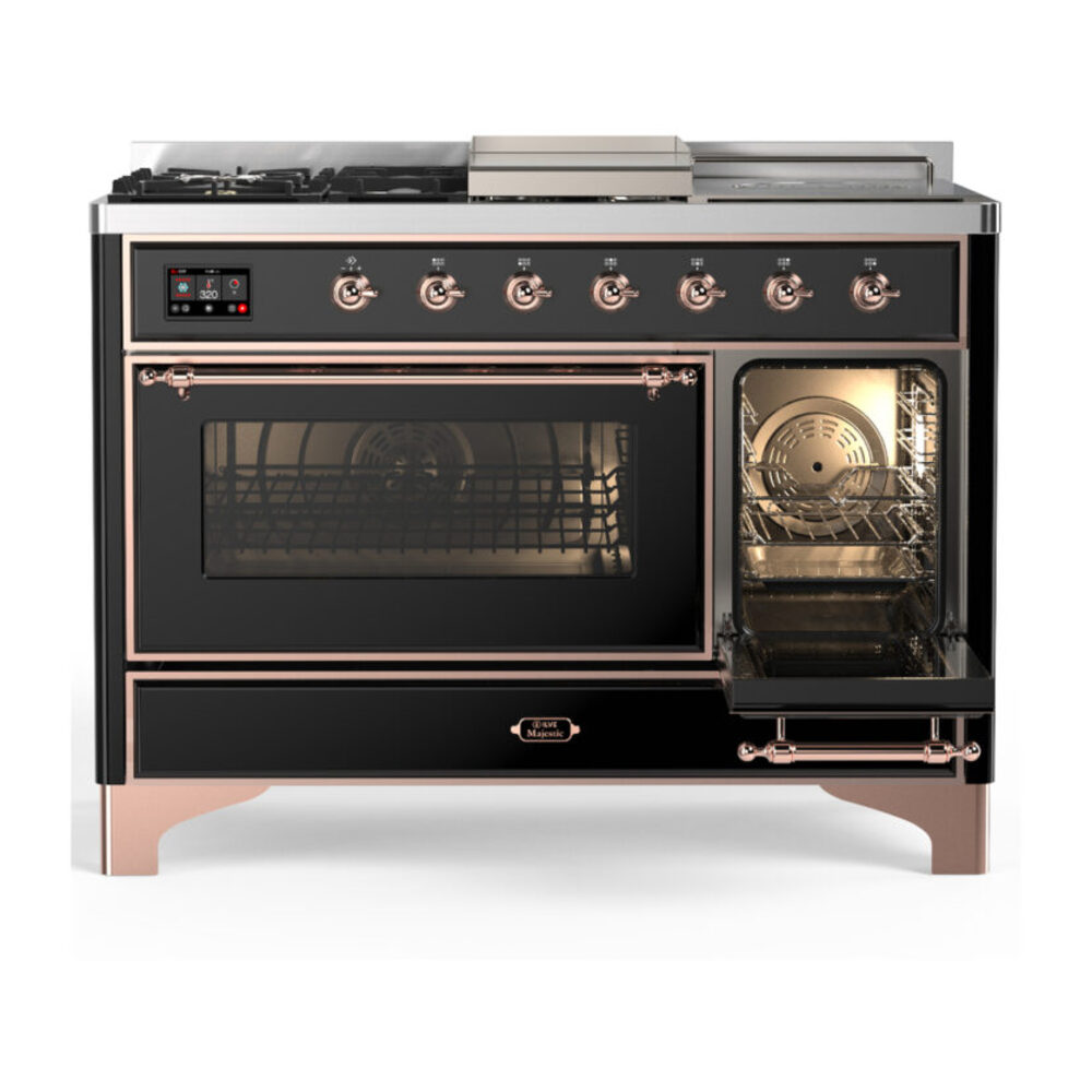ILVE-UM48FSNR3BKPLP-Secondary Oven Open View