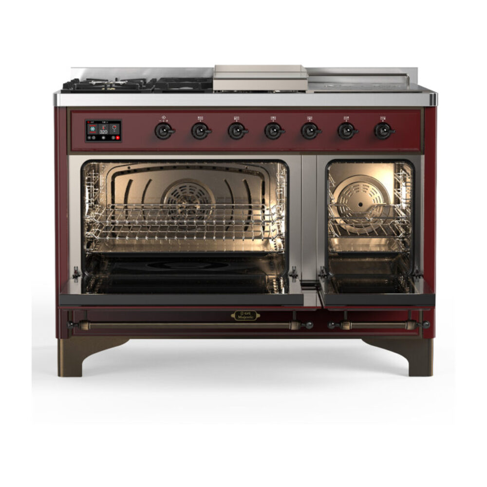 ILVE-UM48FSNR3BUBLP-Double Oven Open View