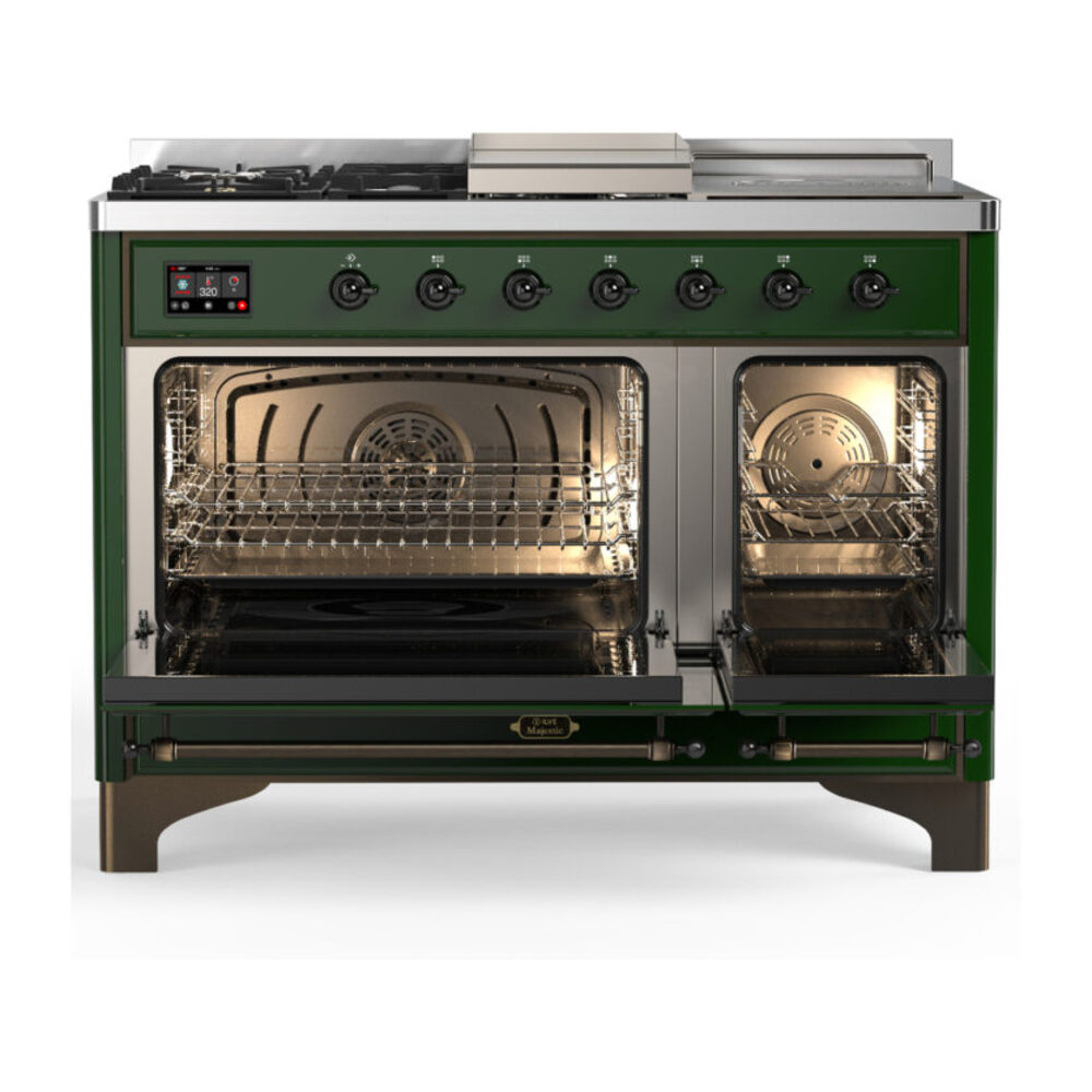 ILVE-UM48FSNR3EGBLP-Double Oven Open View