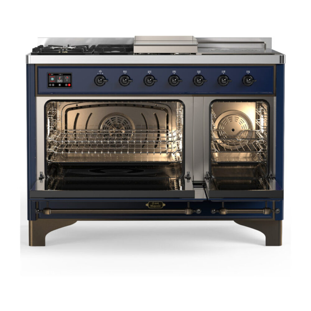 ILVE-UM48FSNR3MBB-Double Oven Open View