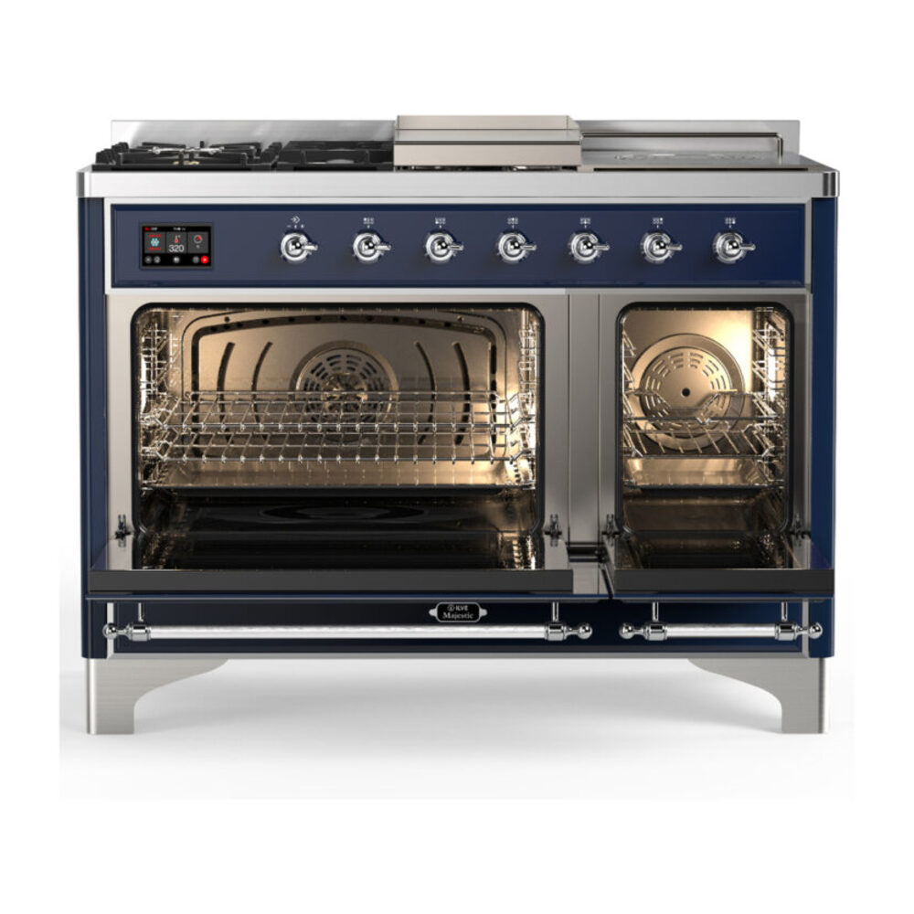 ILVE-UM48FSNR3MBC-Double Oven Open View