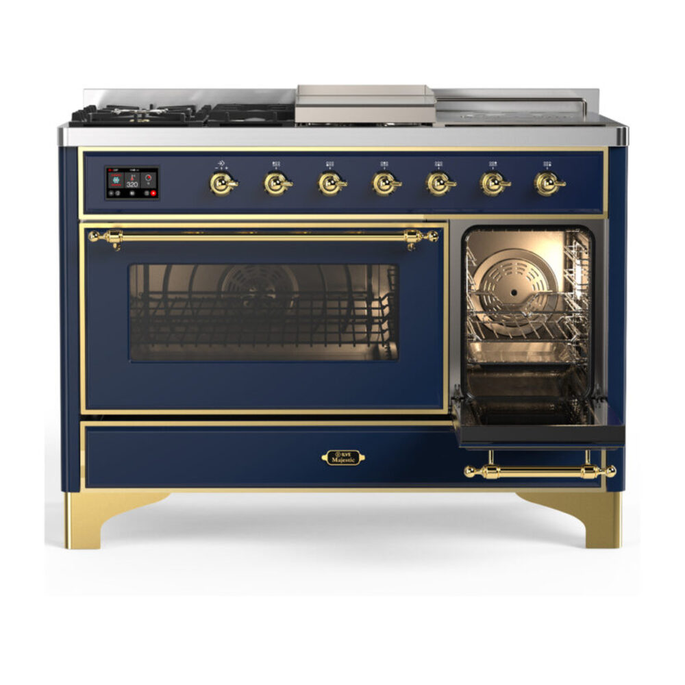 ILVE-UM48FSNR3MBGLP-Secondary Oven Open View