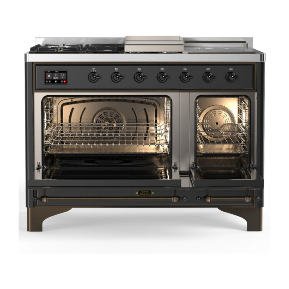 ILVE-UM48FSNR3MGBLP-Double Oven Open View