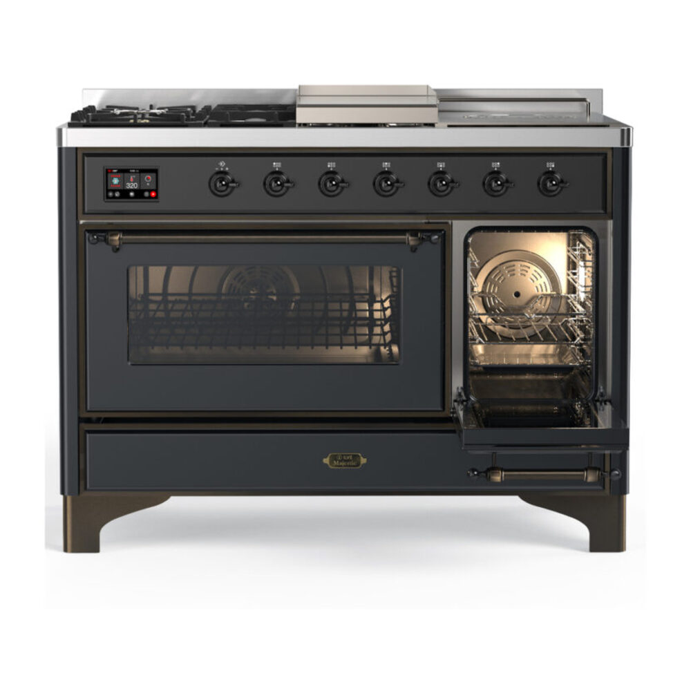 ILVE-UM48FSNR3MGBLP-Secondary Oven Open View