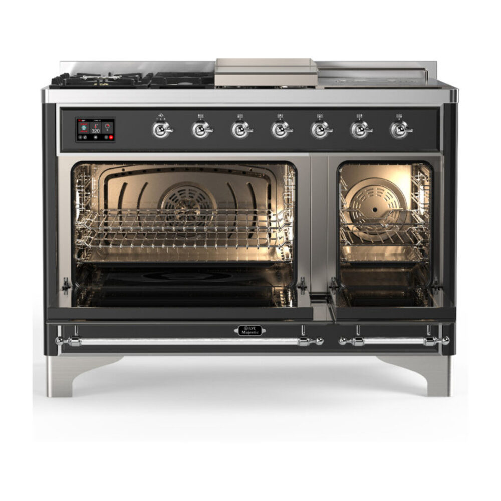 ILVE-UM48FSNR3MGC-Double Oven Open View