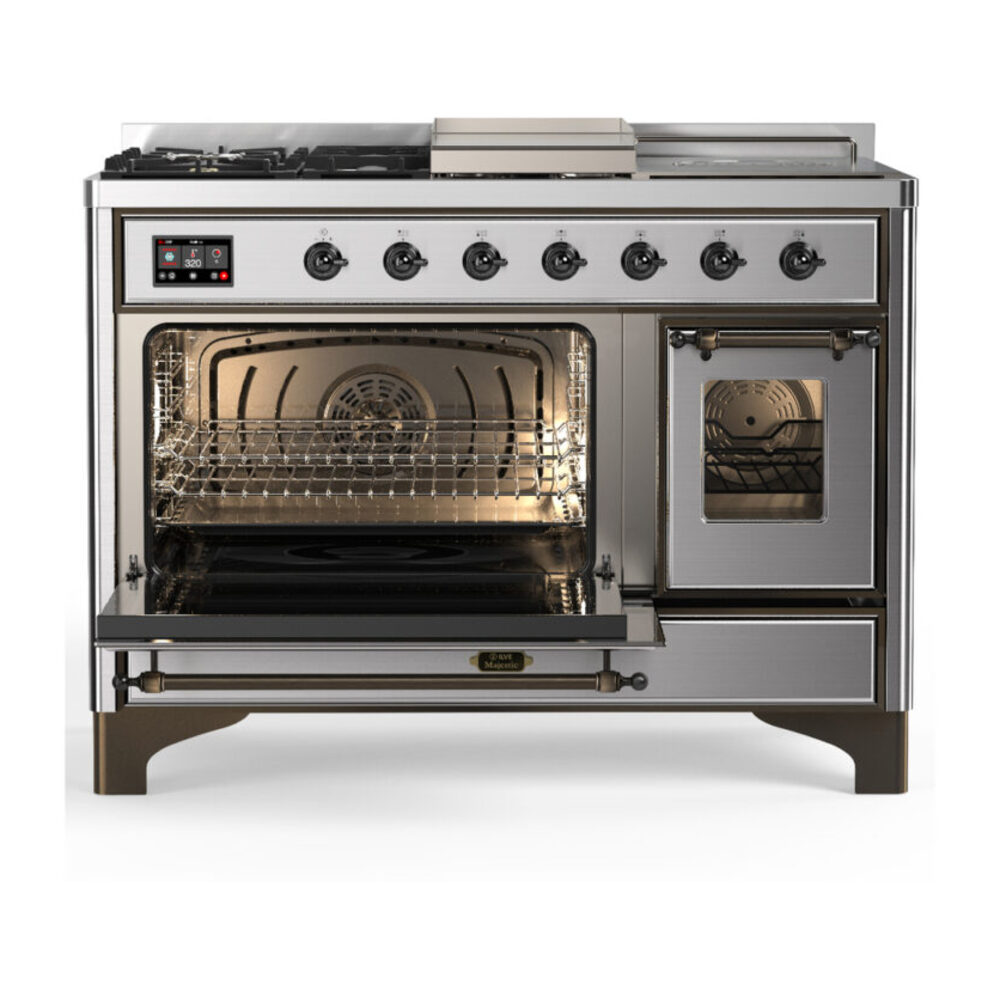 ILVE-UM48FSNR3SSBLP-Primary Oven Open View