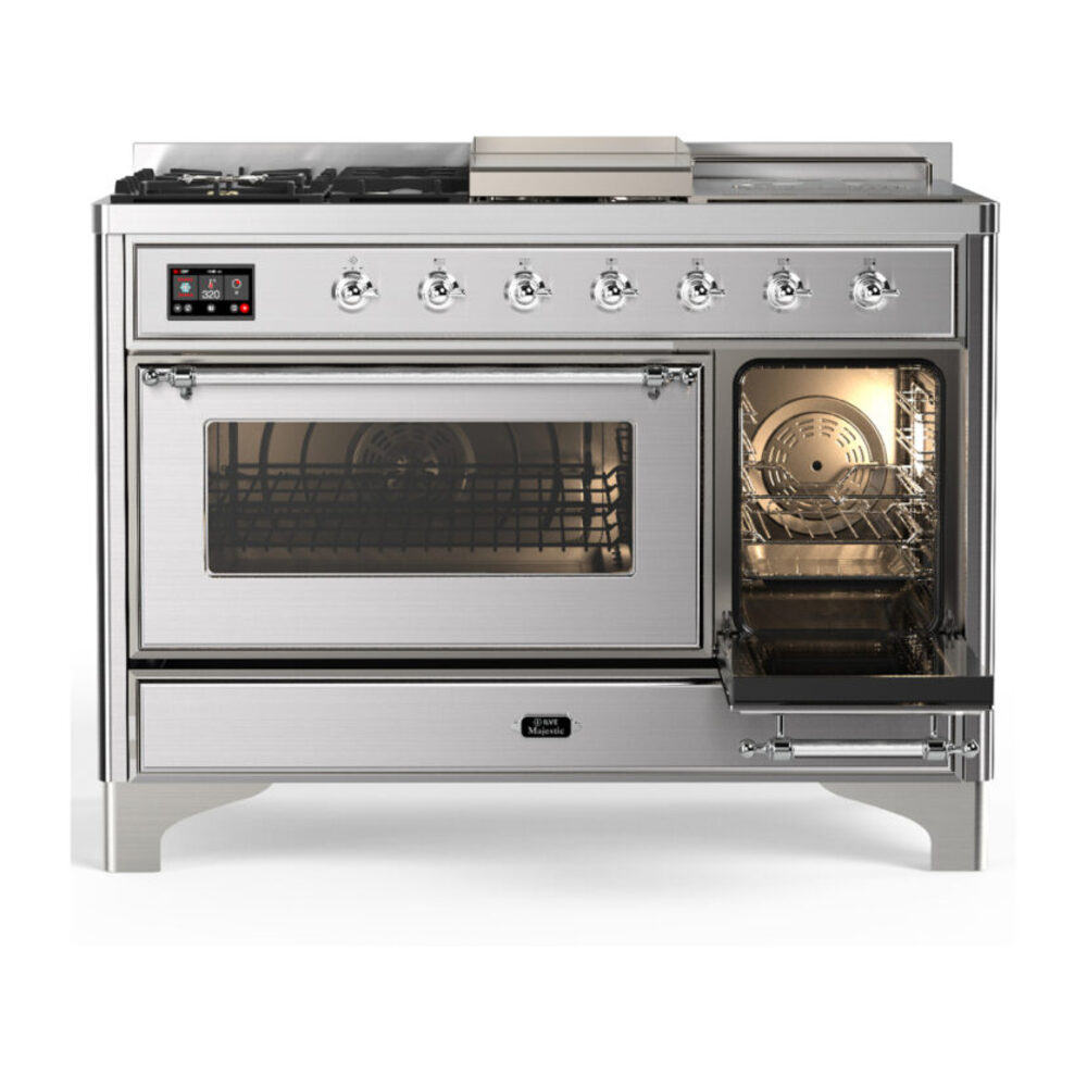 ILVE-UM48FSNR3SSCLP-Secondary Oven Open View