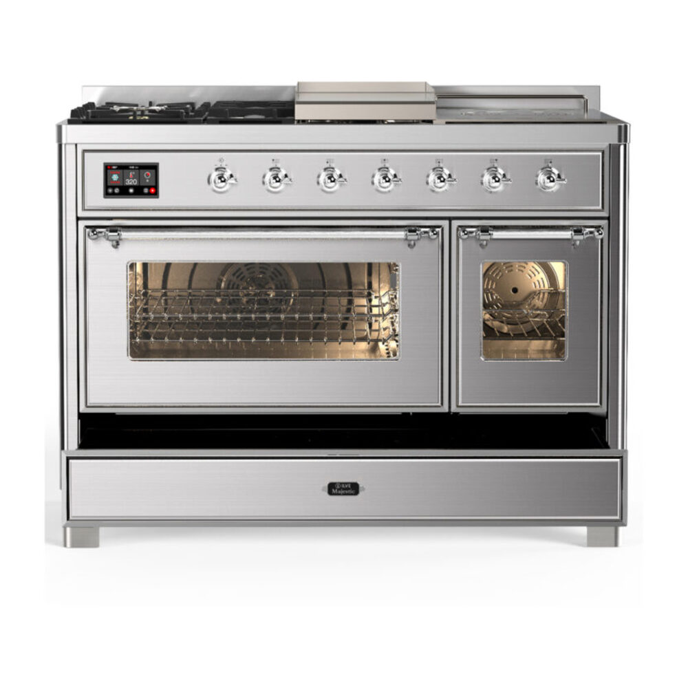ILVE-UM48FSNR3SSCLP-Drawer Open View