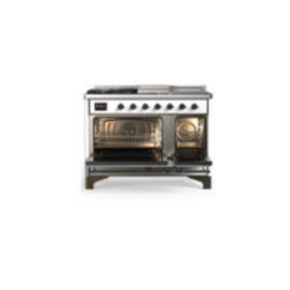 ILVE-UM48FSNR3WHB-Double Oven Open View