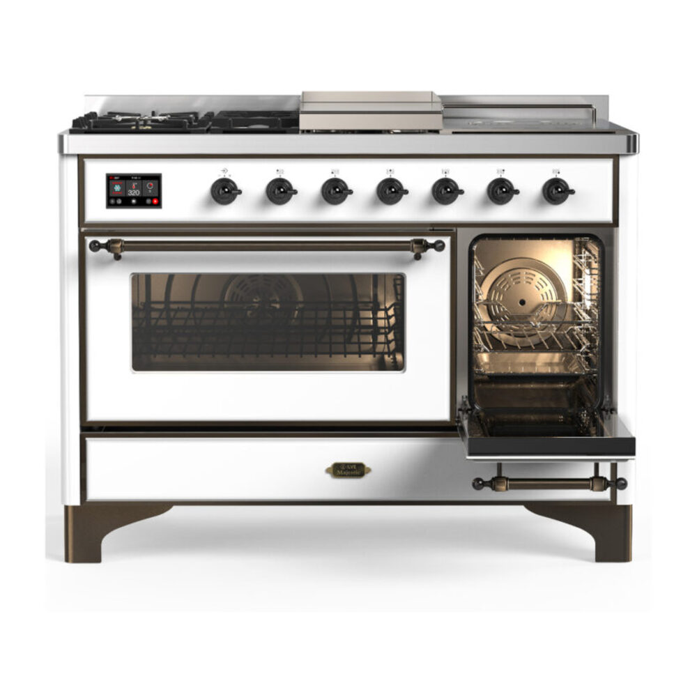 ILVE-UM48FSNR3WHB-Secondary Oven Open View