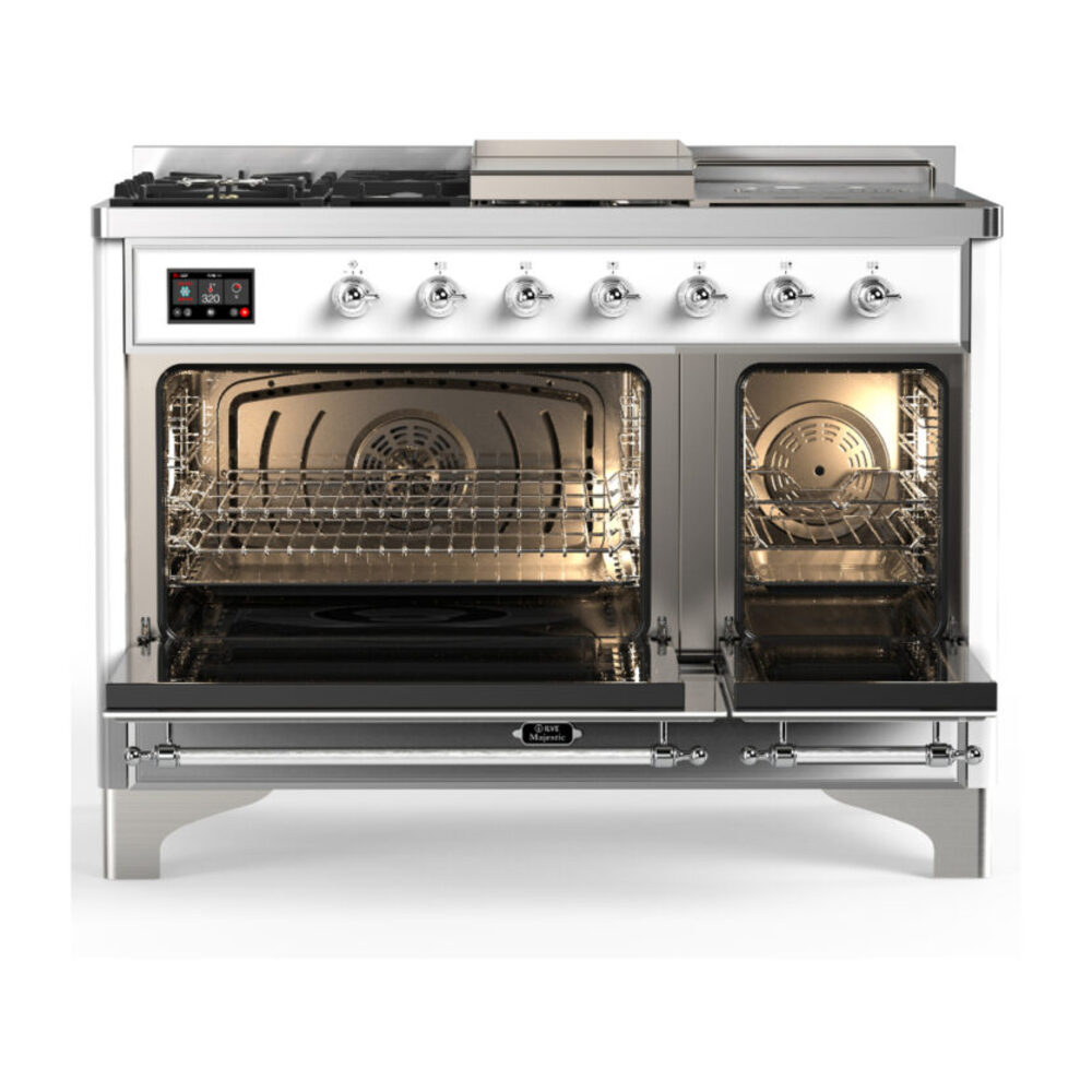 ILVE-UM48FSNR3WHCLP-Double Oven Open View