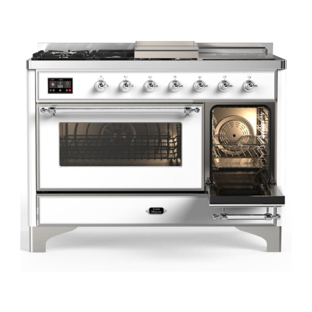 ILVE-UM48FSNR3WHCLP-Secondary Oven Open View
