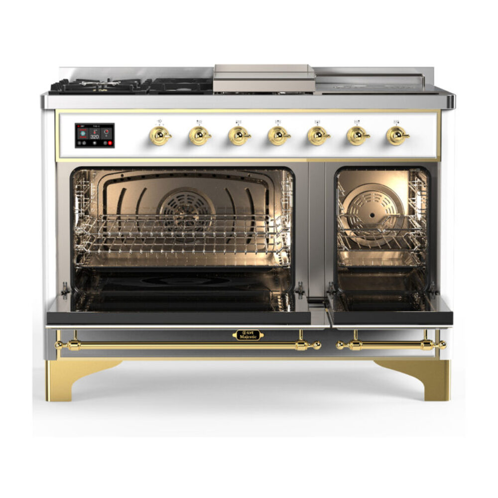 ILVE-UM48FSNR3WHGLP-Double Oven Open View