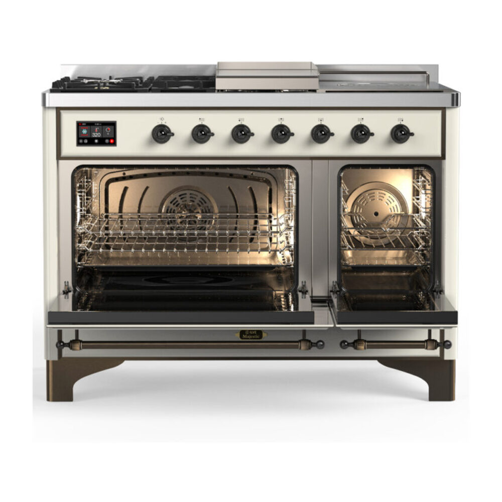 ILVE-UM48FSQNR3AWBLP-Double Oven Open View
