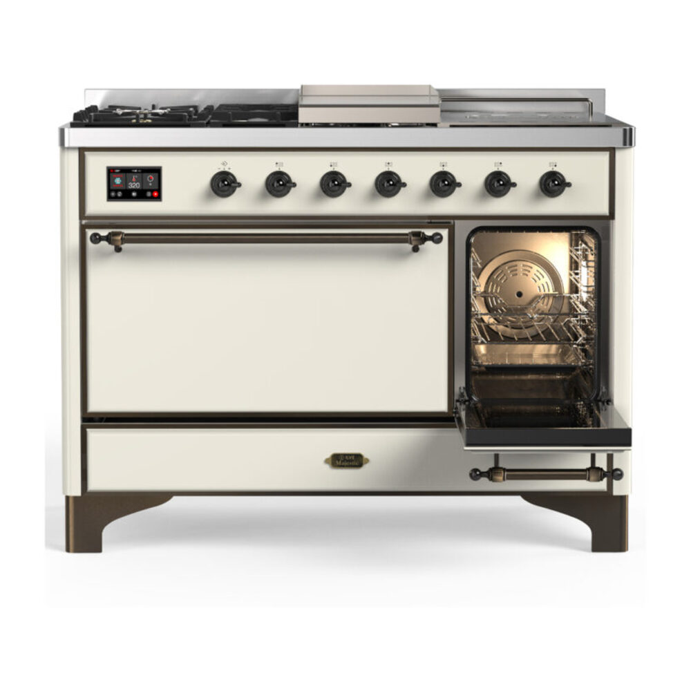 ILVE-UM48FSQNR3AWBLP-Secondary Oven Open View