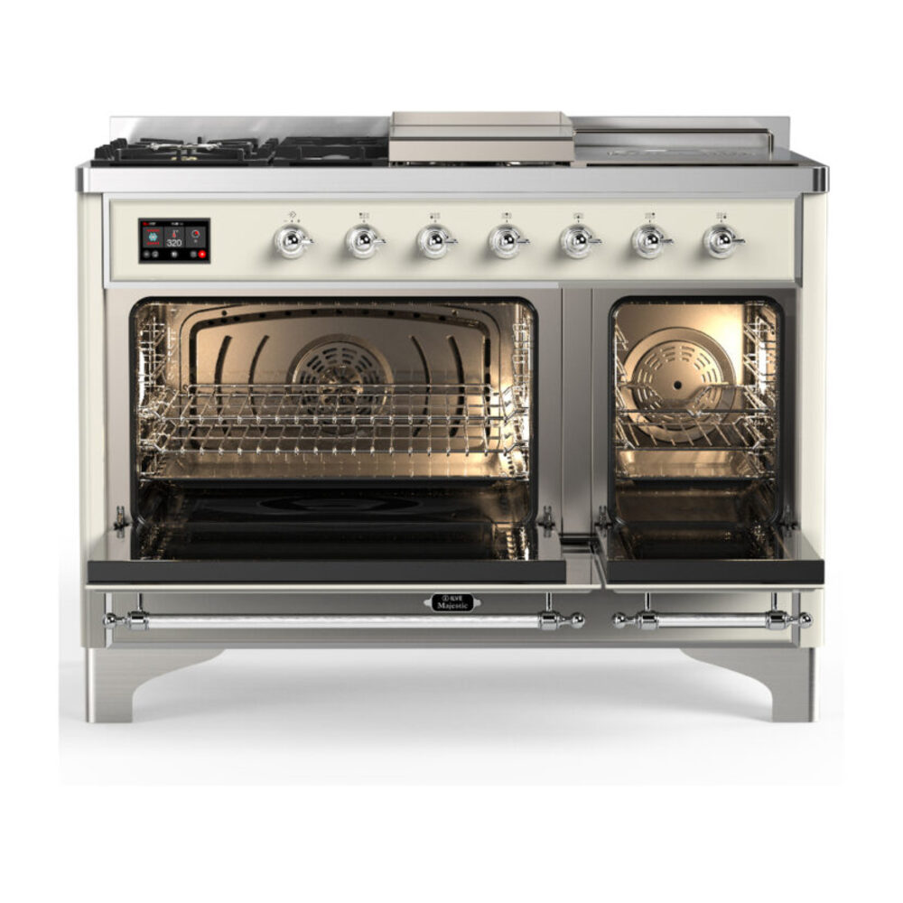 ILVE-UM48FSQNR3AWCLP-Double Oven Open View