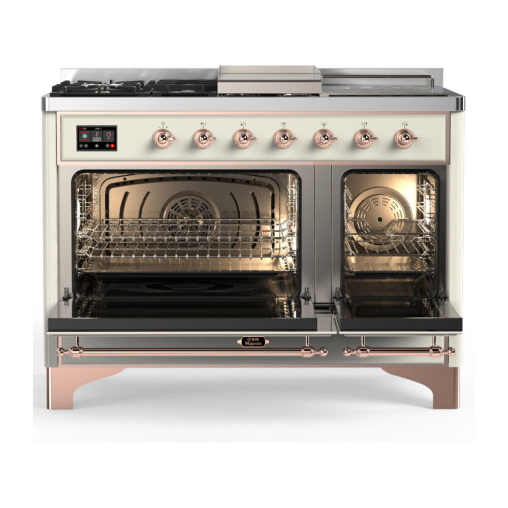ILVE-UM48FSQNR3AWP-Double Oven Open View