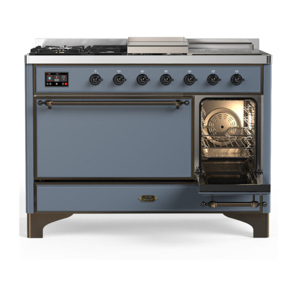 ILVE-UM48FSQNR3BGBLP-Secondary Oven Open View