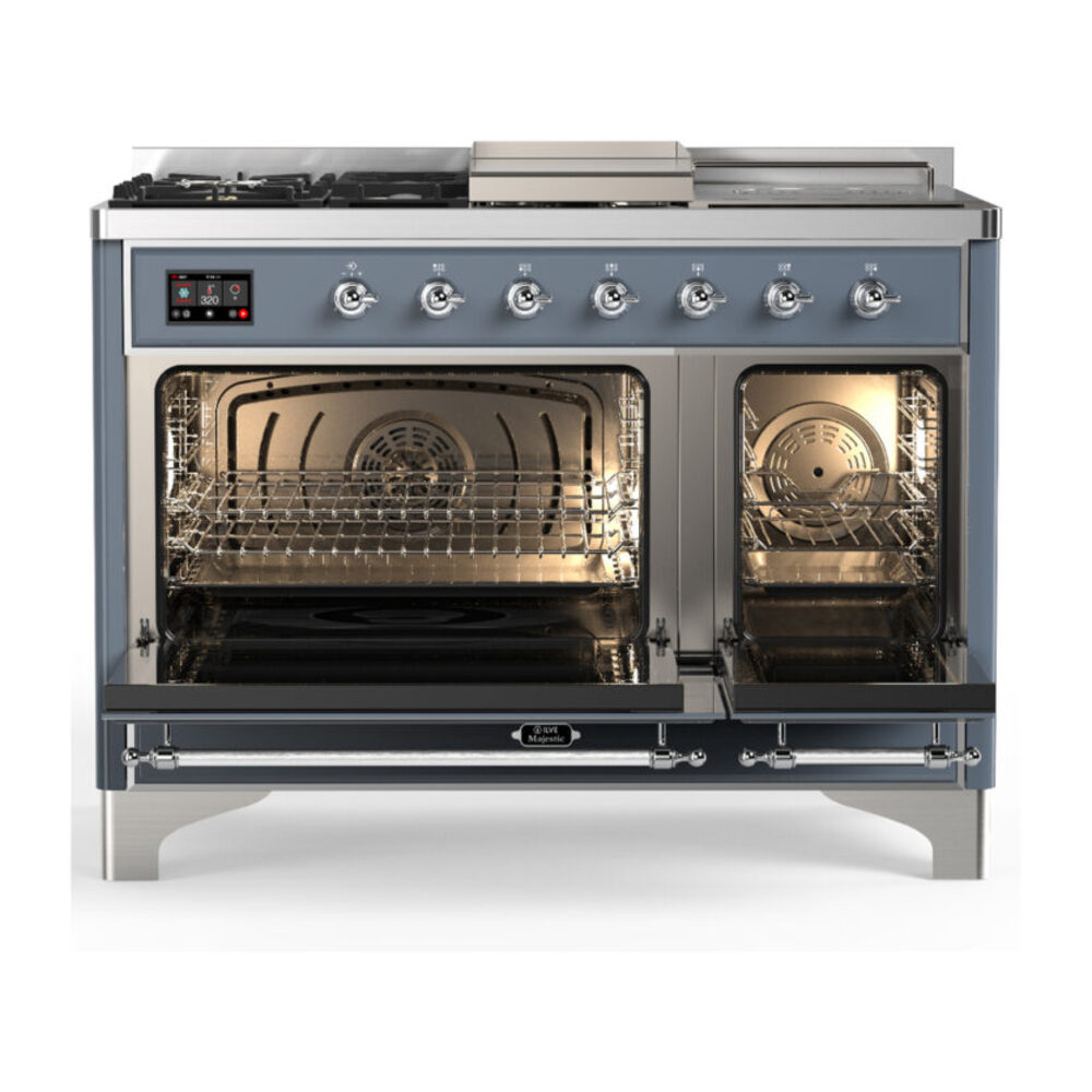 ILVE-UM48FSQNR3BGC-Double Oven Open View