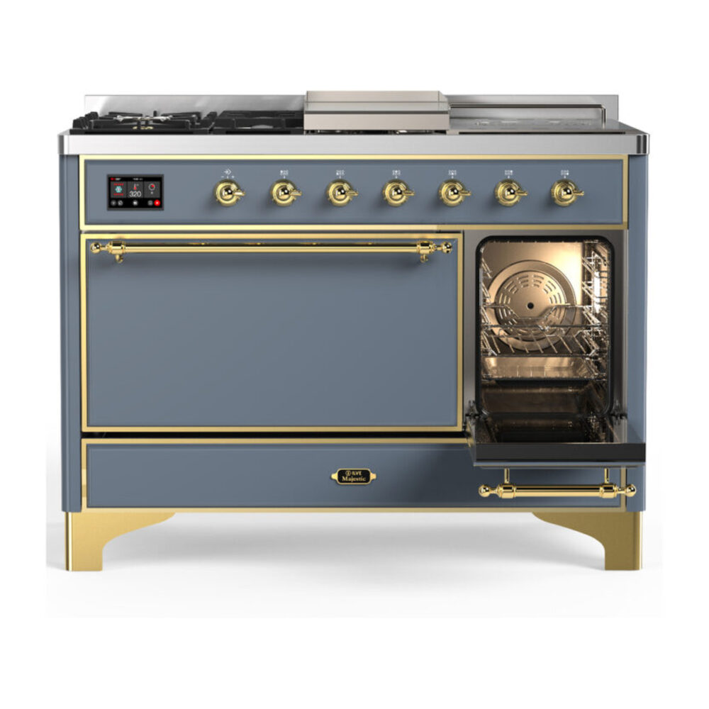 ILVE-UM48FSQNR3BGG-Secondary Oven Open View