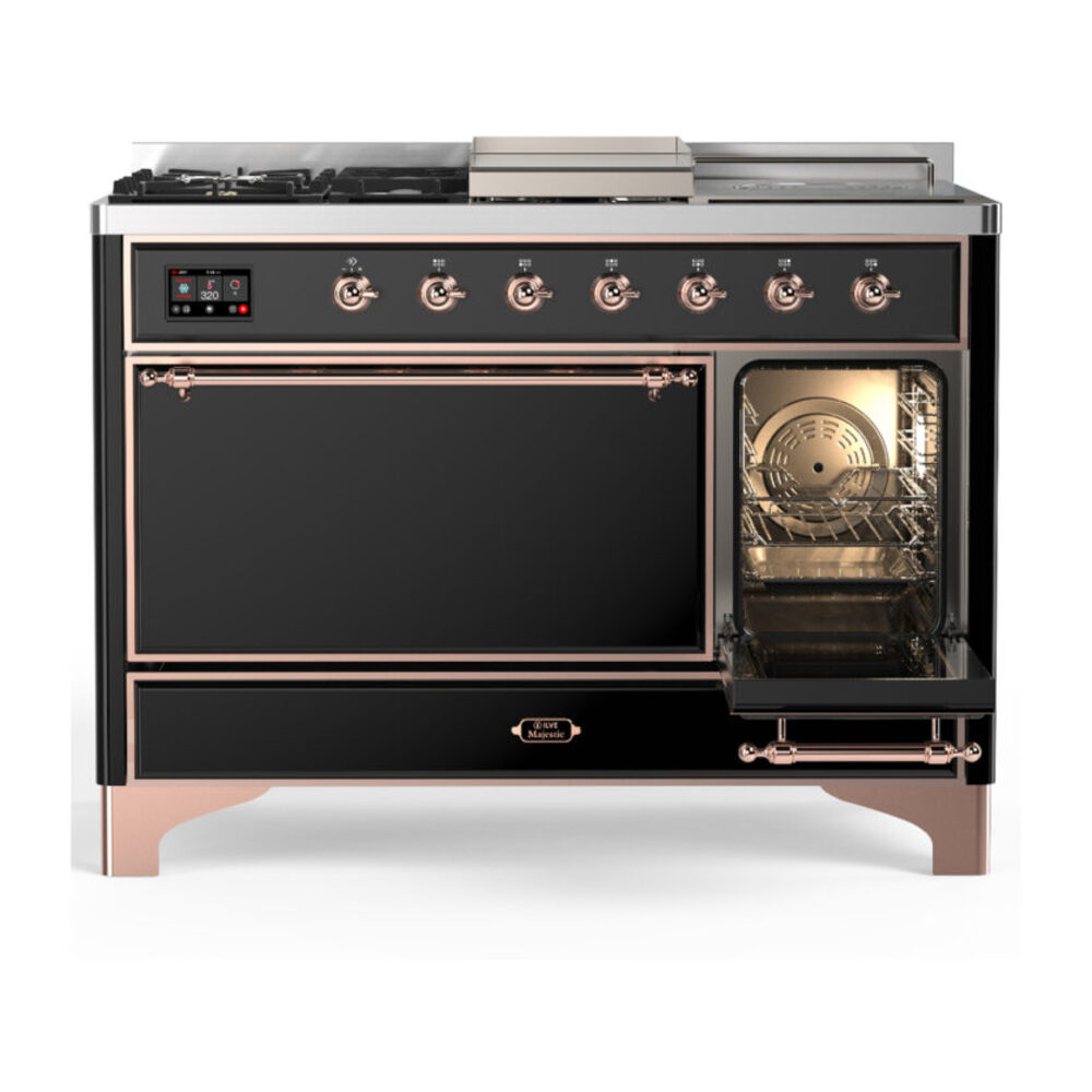 ILVE-UM48FSQNR3BKPLP-Secondary Oven Open View