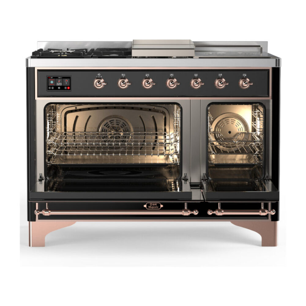 ILVE-UM48FSQNR3BKP-Double Oven Open View