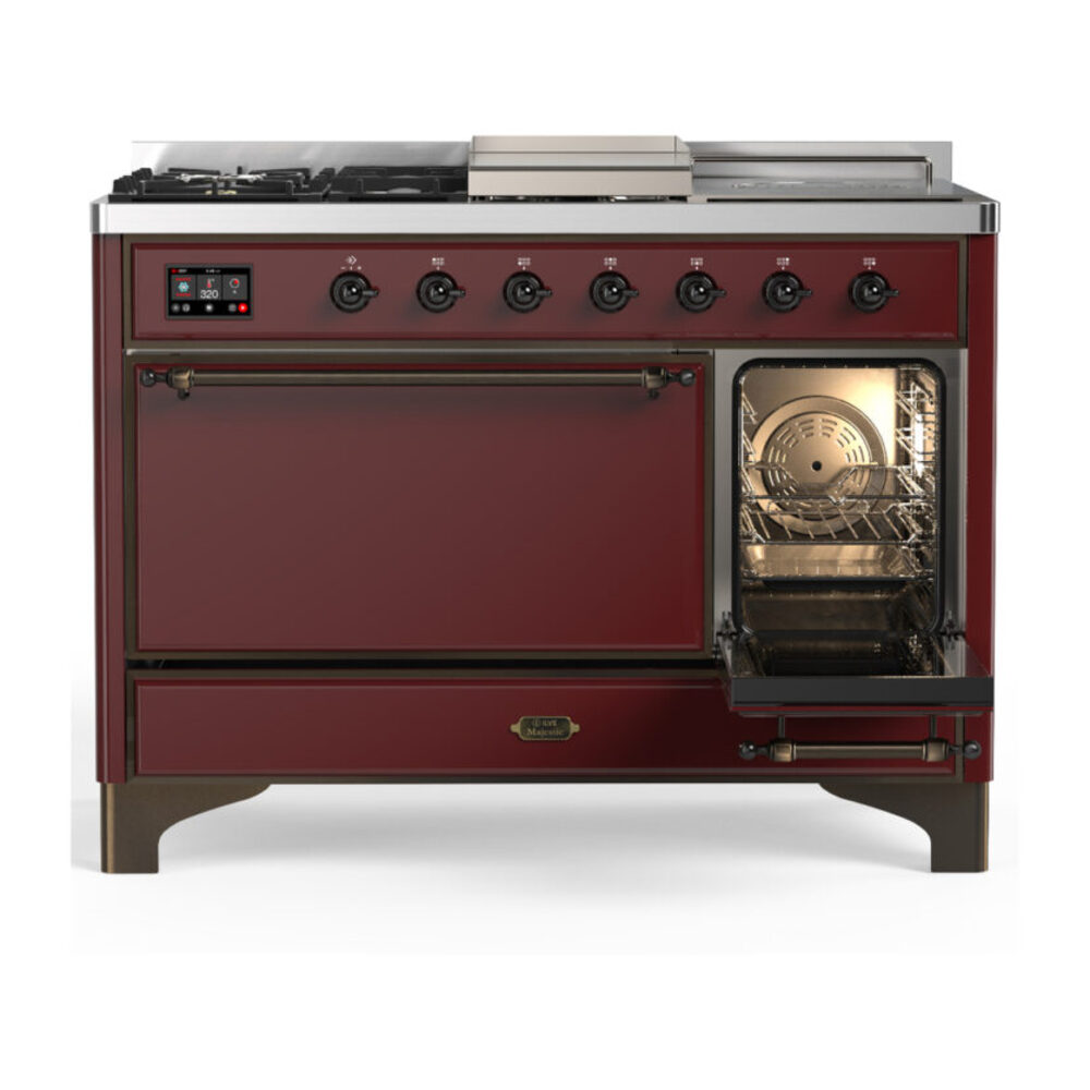 ILVE-UM48FSQNR3BUBLP-Secondary Oven Open View