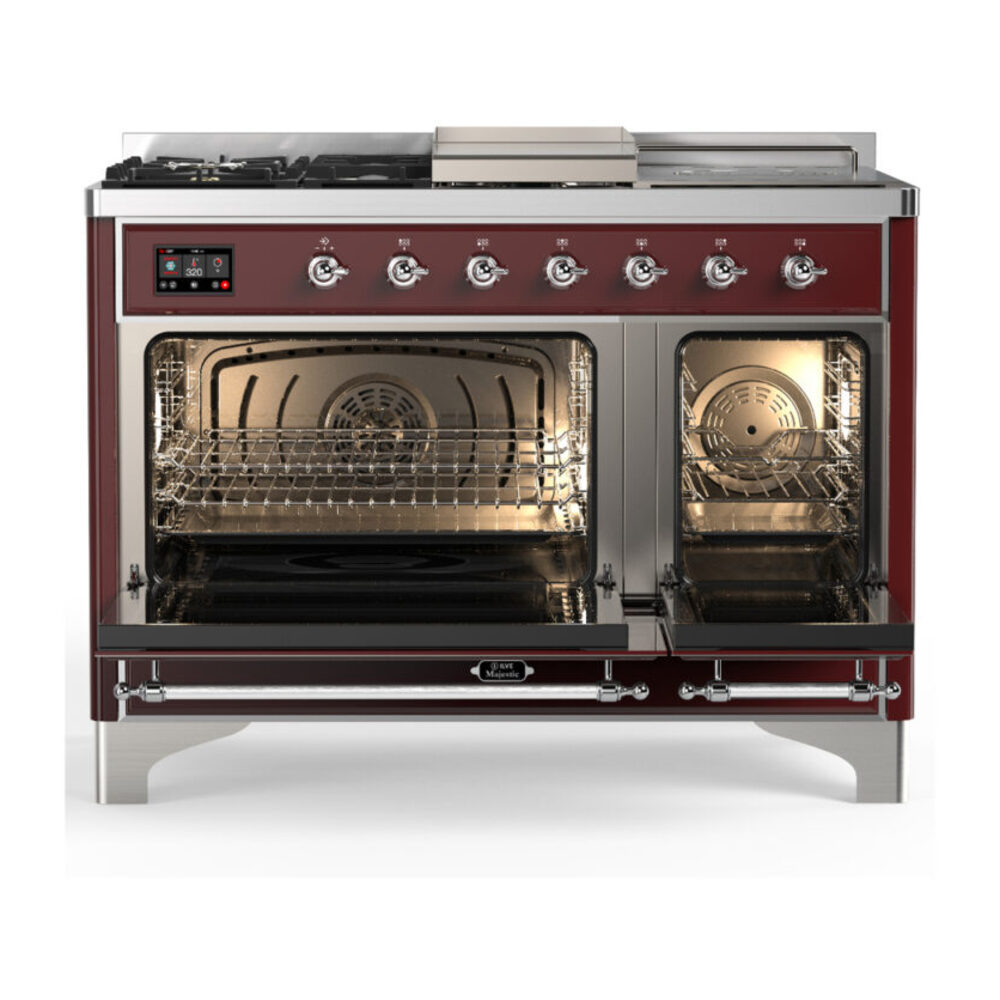 ILVE-UM48FSQNR3BUC-Double Oven Open View