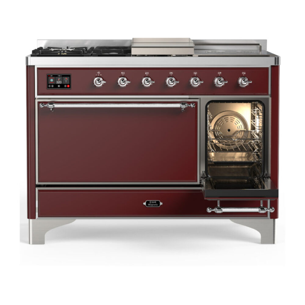 ILVE-UM48FSQNR3BUC-Secondary Oven Open View
