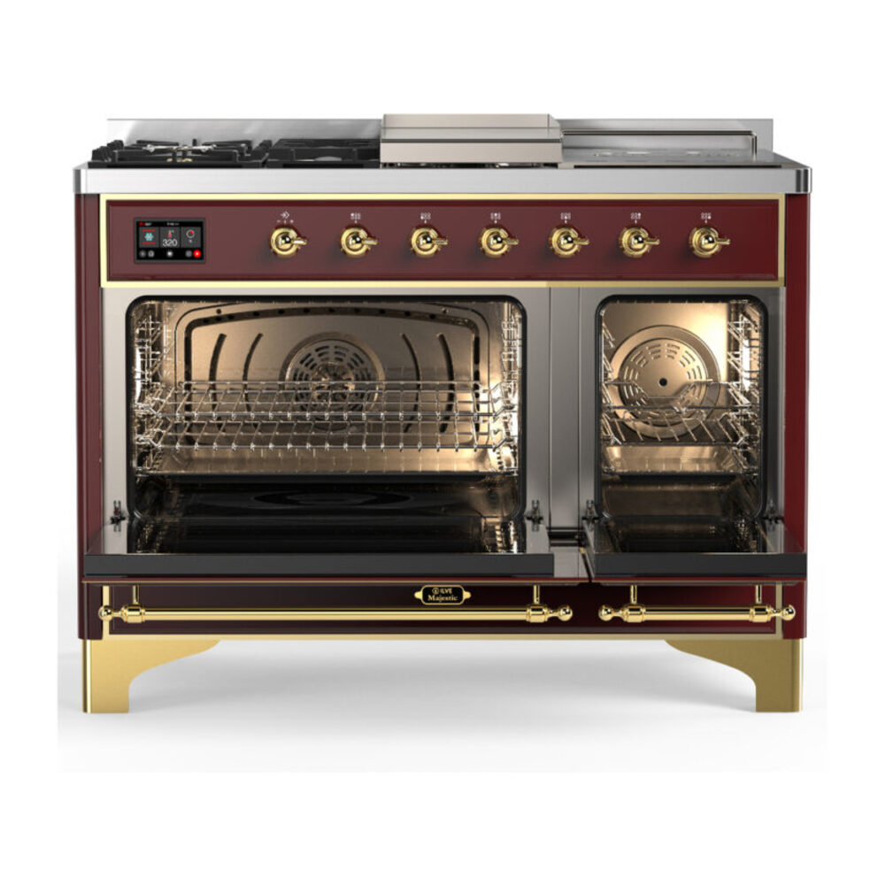ILVE-UM48FSQNR3BUG-Double Oven Open View