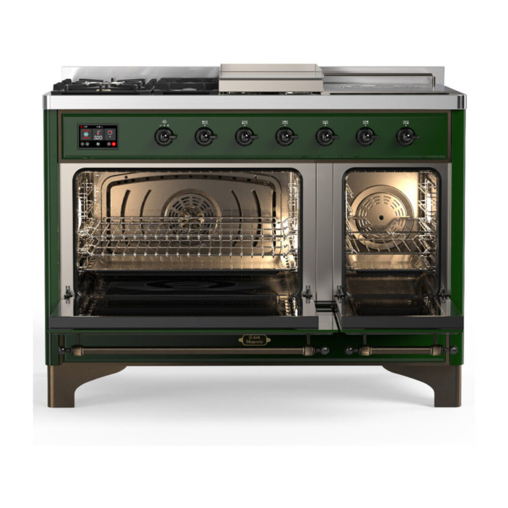 ILVE-UM48FSQNR3EGBLP-Double Oven Open View