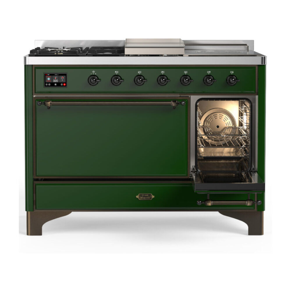 ILVE-UM48FSQNR3EGB-Secondary Oven Open View