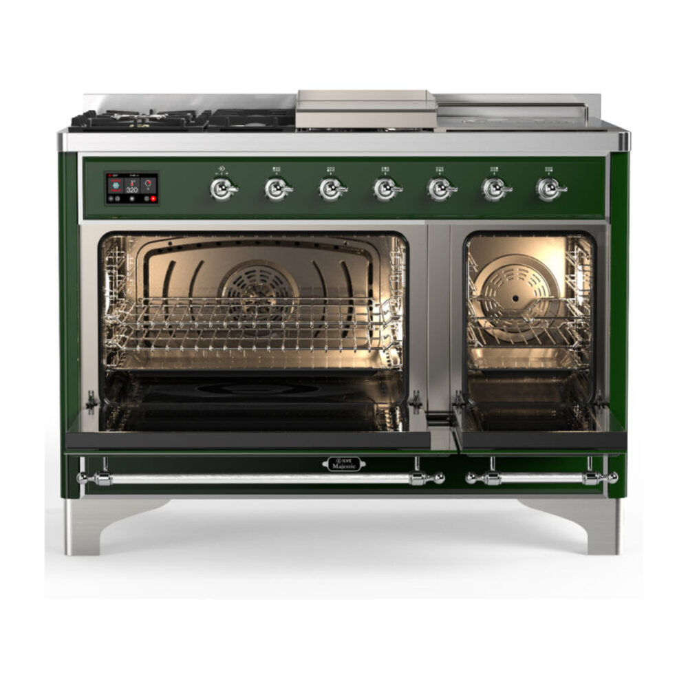 ILVE-UM48FSQNR3EGCLP-Double Oven Open View