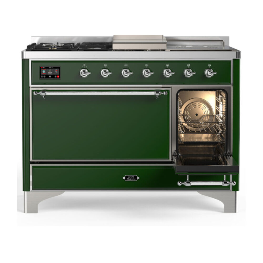 ILVE-UM48FSQNR3EGCLP-Secondary Oven Open View