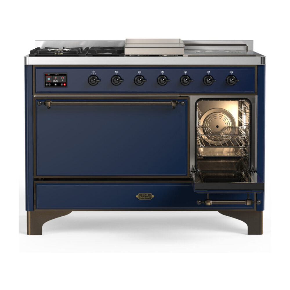 ILVE-UM48FSQNR3MBBLP-Secondary Oven Open View